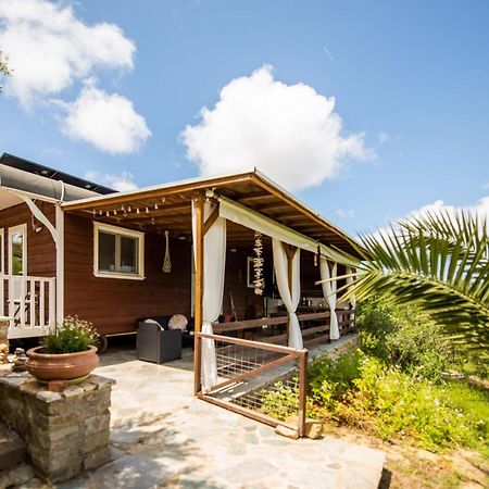 Hakuna Matata Holidays Wooden Lodge With Airco & Pool In Greek Olive Grove Methoni  Exterior photo
