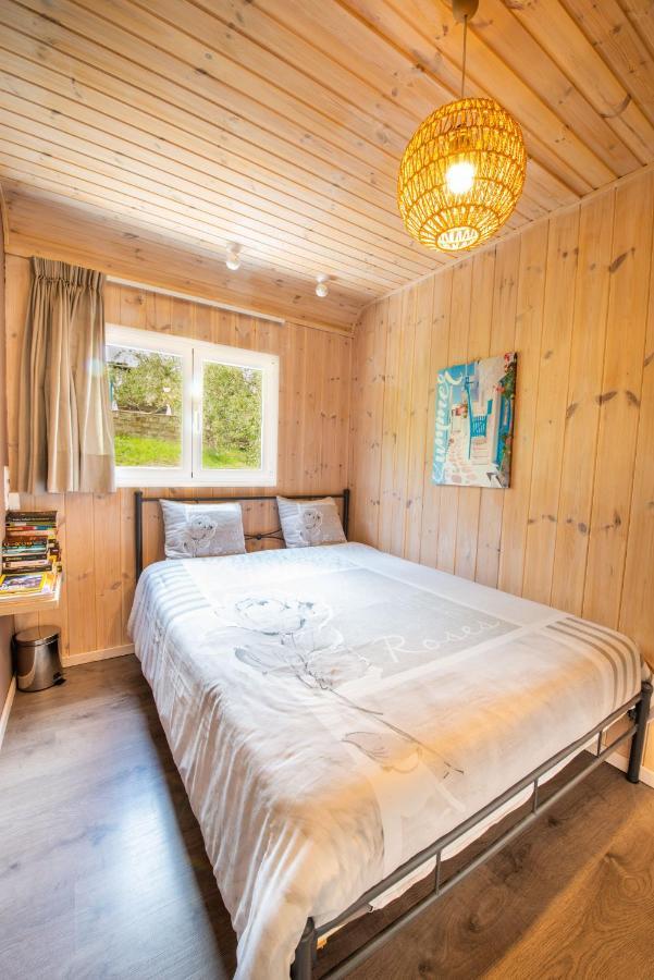 Hakuna Matata Holidays Wooden Lodge With Airco & Pool In Greek Olive Grove Methoni  Exterior photo